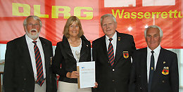 Verdienstzeichen in "Gold" für Talea Karow